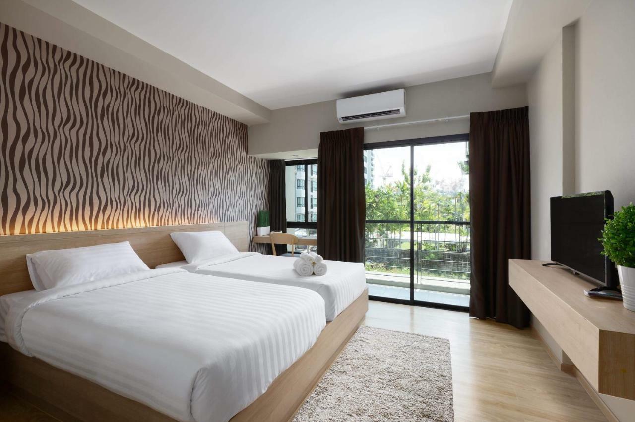 @S115 Residence Samut Prakan Bagian luar foto